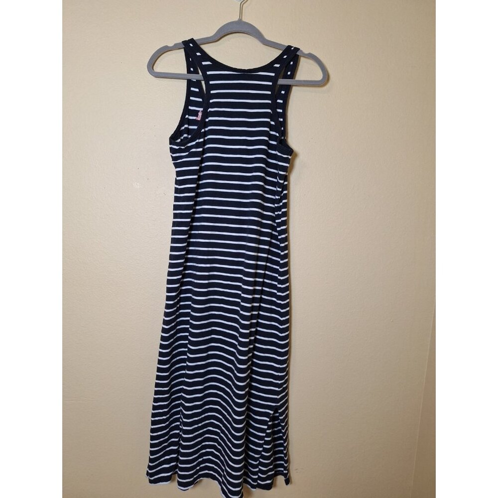 Ralph Lauren Striped Cotton knit tank dress size Large Summer Preppy Pony - Picture 5 of 8